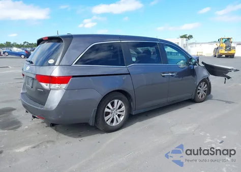 2016 Honda Odyssey Se z USA, uszkodzony, nr VIN 5FNRL5H35GB079929